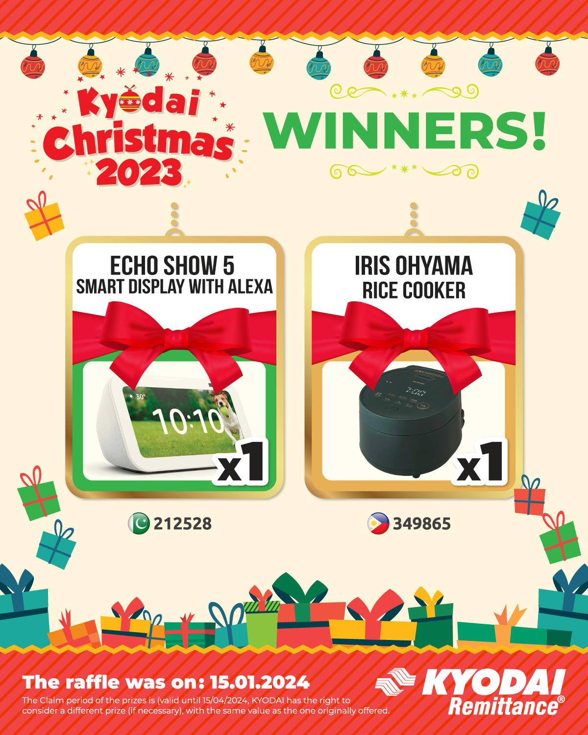 KYODAI CHRISTMAS 2023 - Winners 02
