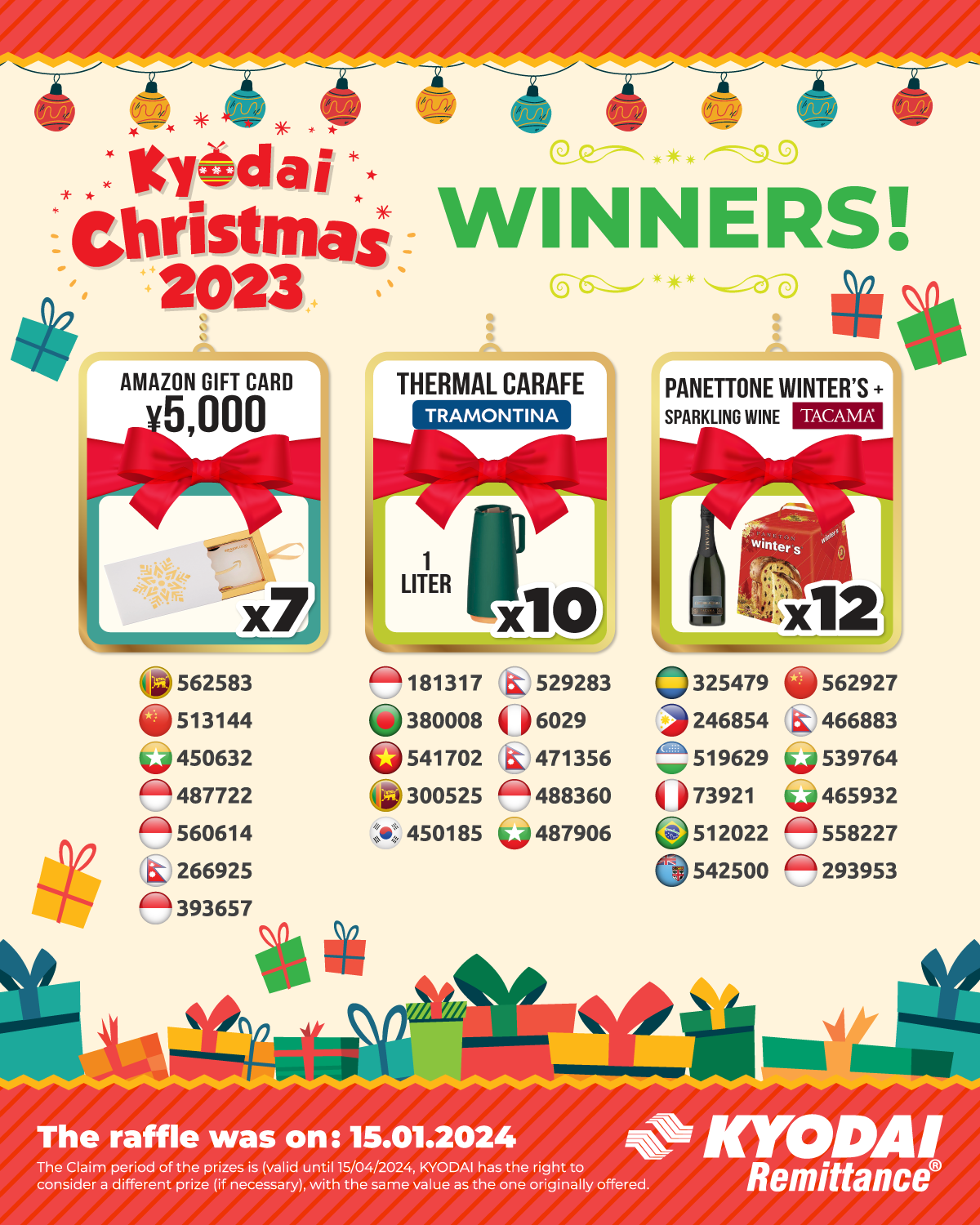 KYODAI CHRISTMAS 2023 - Winners 06