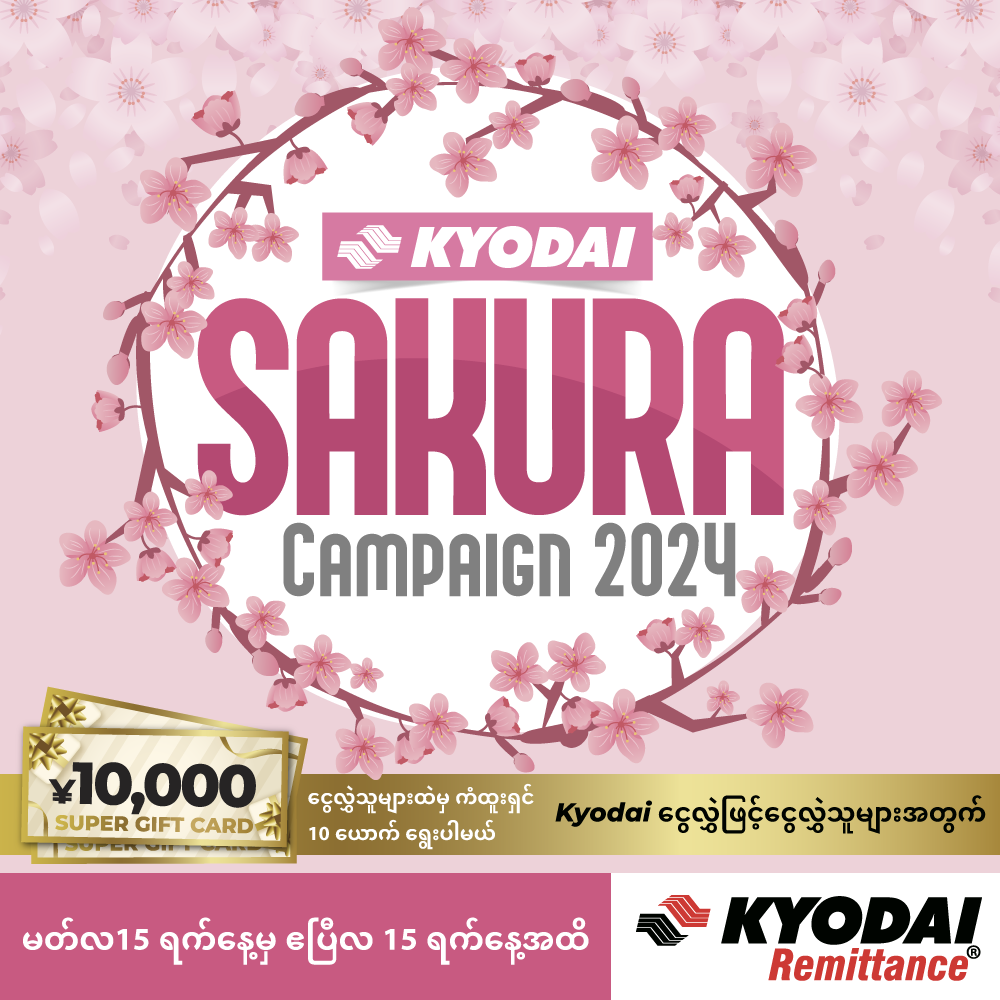 KYODAI Sakura campaign 2024