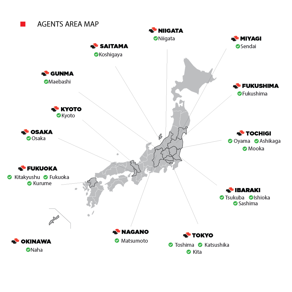 KYODAI Agents map